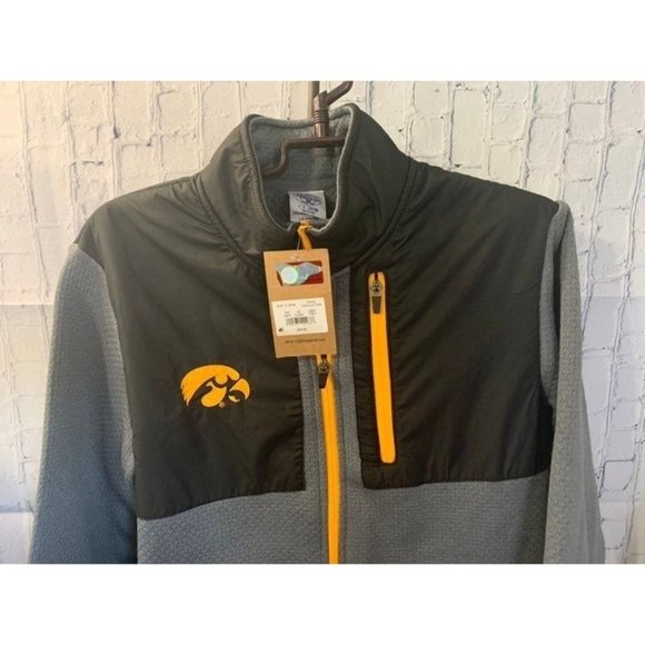 Iowa Hawkeyes Team Sport Zip Jacket Sweater Football Small Mens Womens - Picture 4 of 12